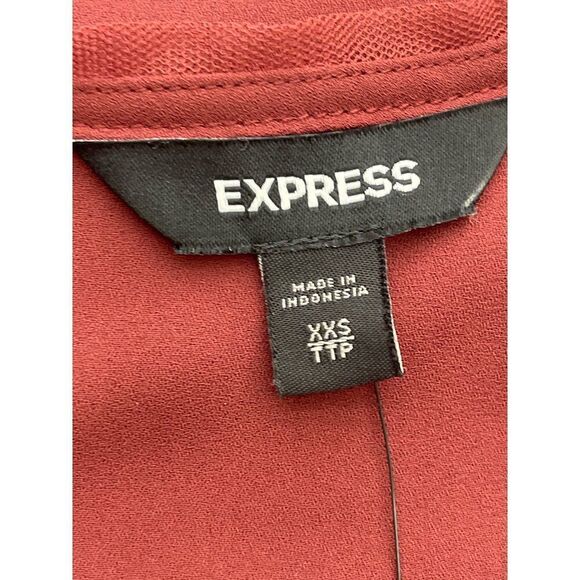 NWT Women Express Brown Sleeveless Cami Size XXS - Picture 7 of 8